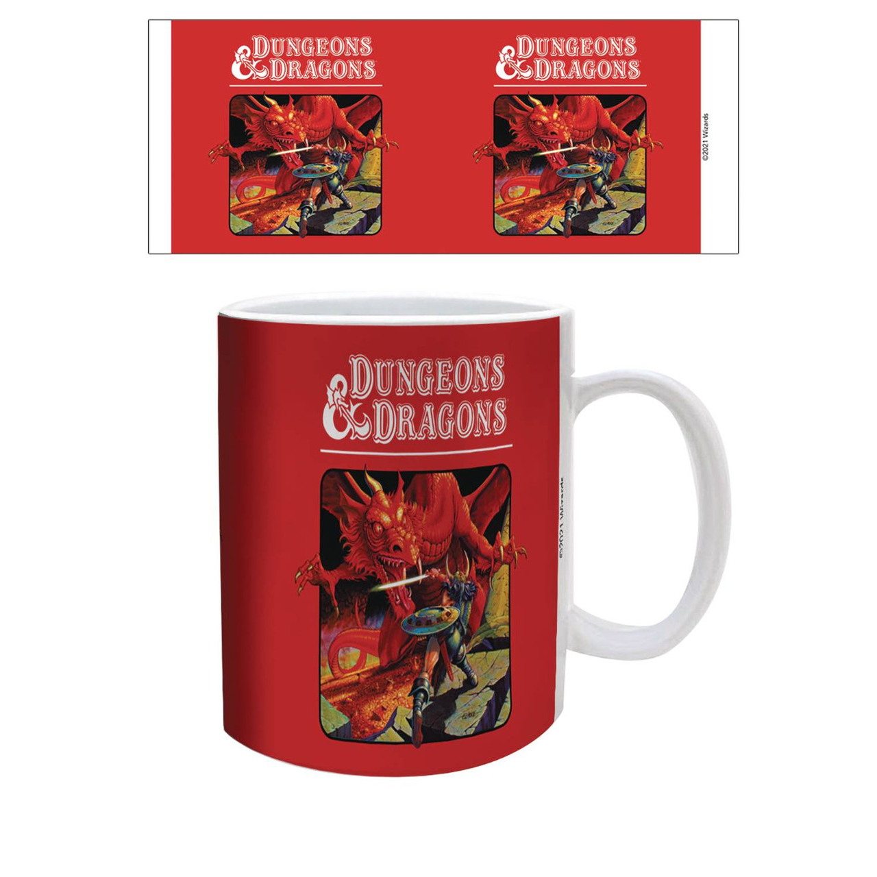 DUNGEONS & DRAGONS RULEBOOK MUG