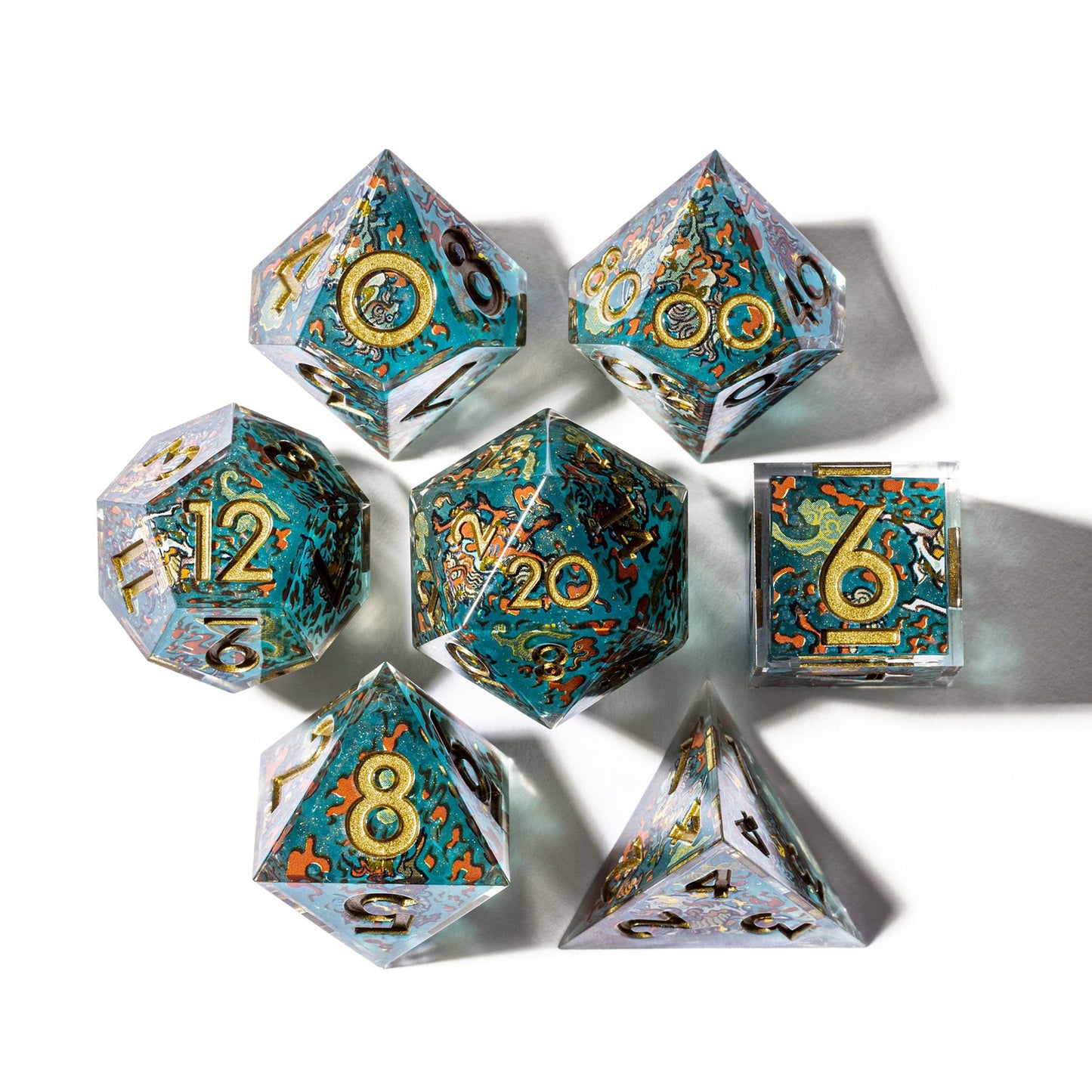 DISPEL KIRIN 7PC DICE SET