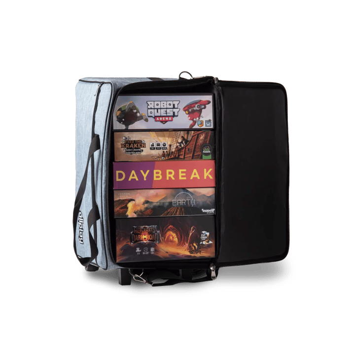 PREMIUM ROLLING BOARD GAME BAG RUBY RED