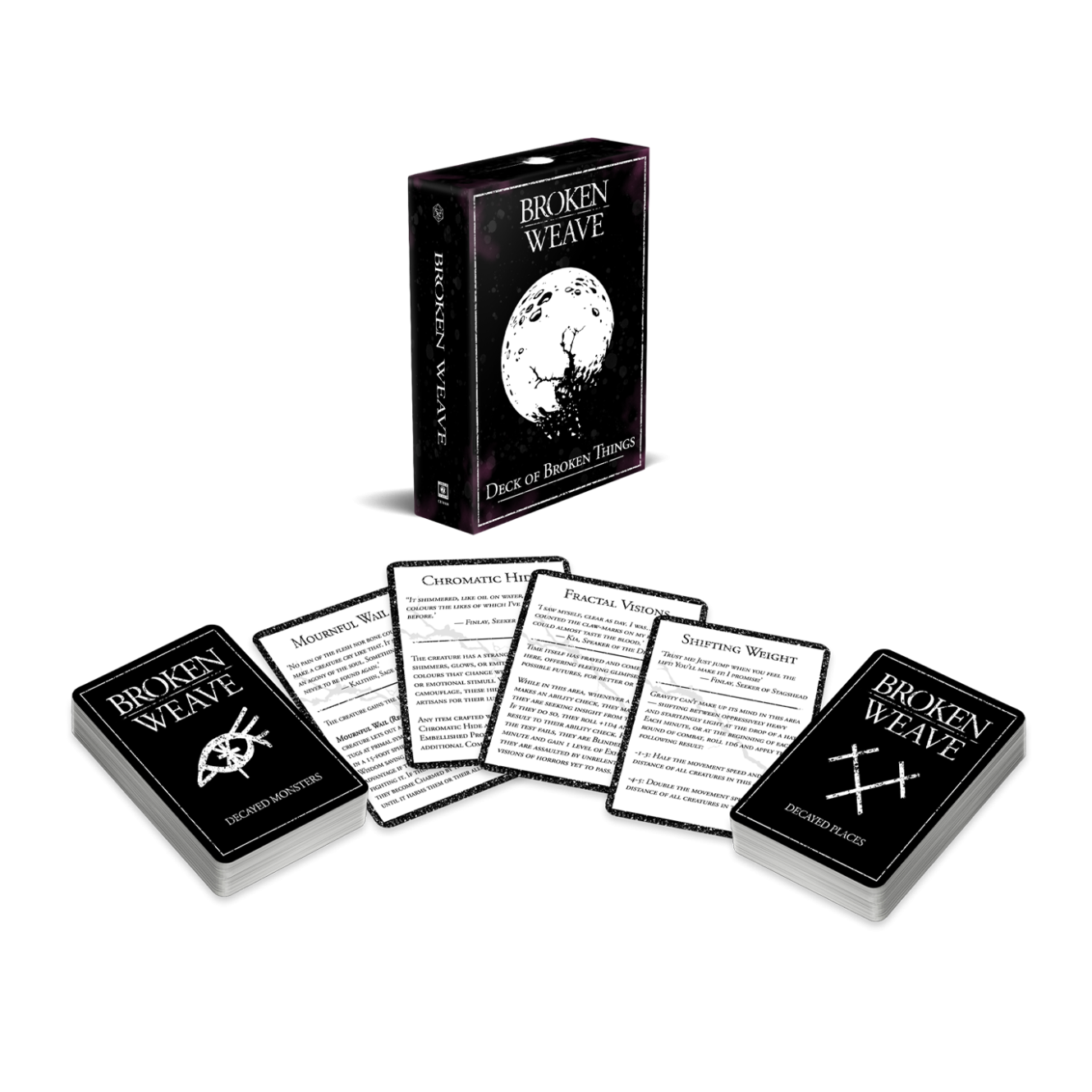 BROKEN WEAVE RPG DECK OF BROKEN THINGS