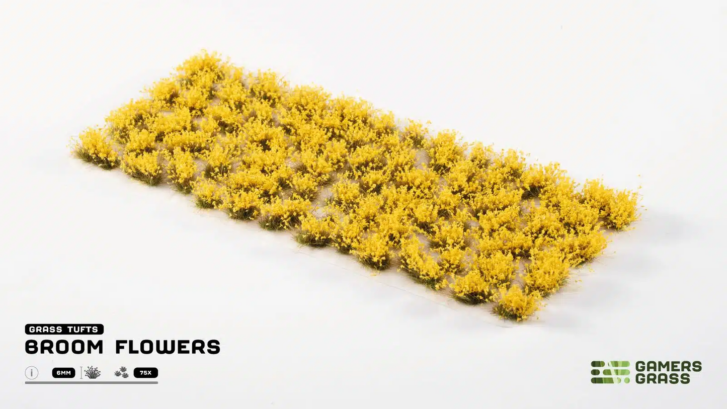 GAMER'S GRASS BROOM FLOWERS