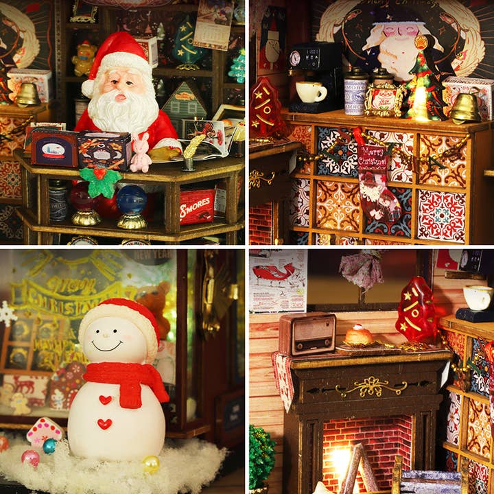 CHRISTMAS WONDERLAND: DIY MINIATURE HOUSE KIT