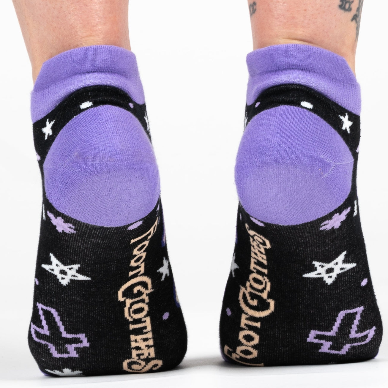 BABY BAPHOMET ANKLE SOCKS BY FOOTCLOTHES