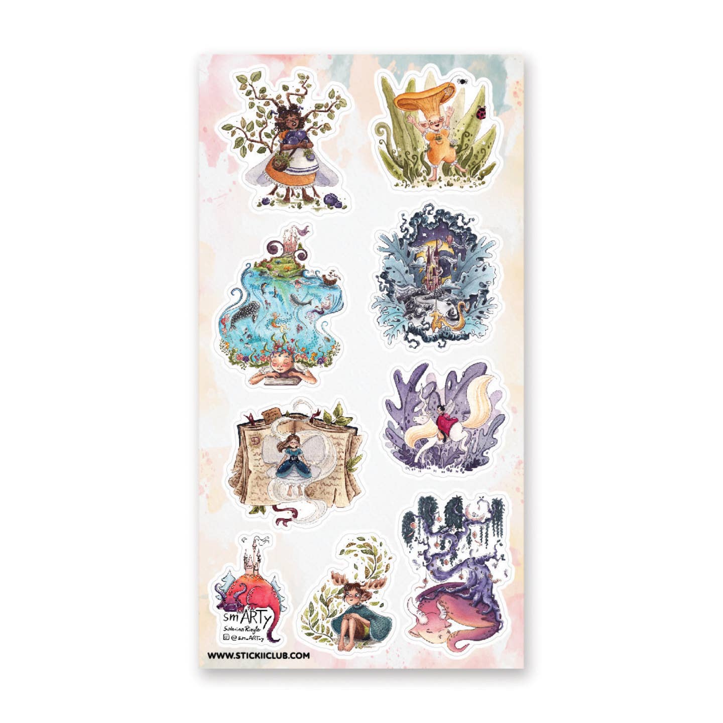 MAGIC TALES STICKER SHEET