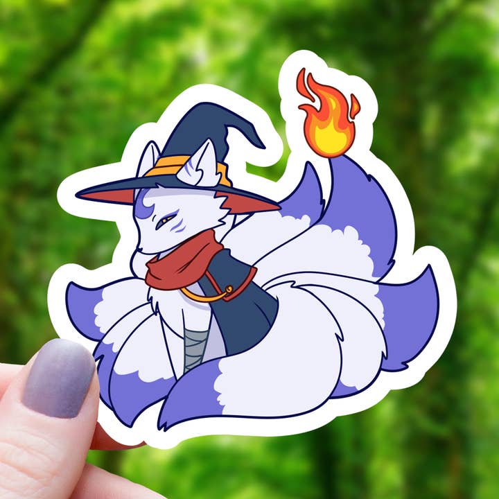 WIZARD KITSUNE STICKER