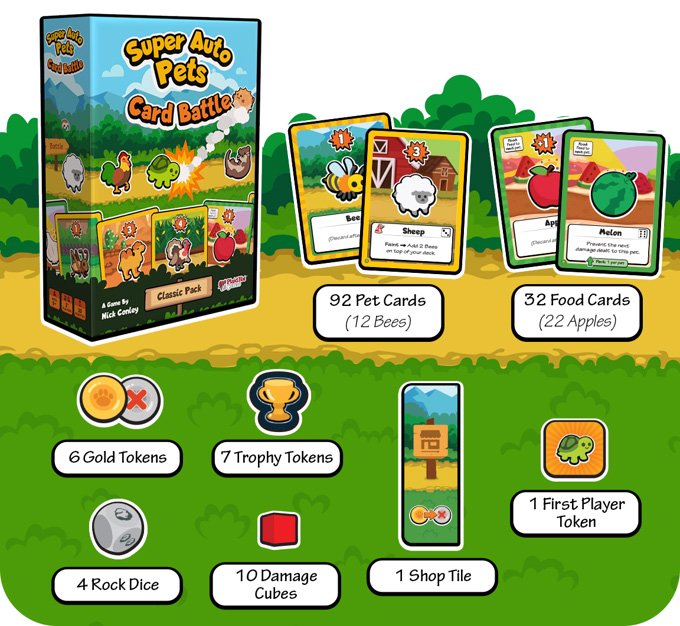 SUPER AUTO PETS CARD BATTLE: CLASSIC PACK