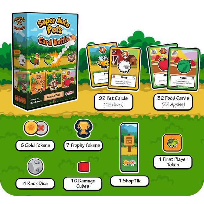 SUPER AUTO PETS CARD BATTLE: CLASSIC PACK