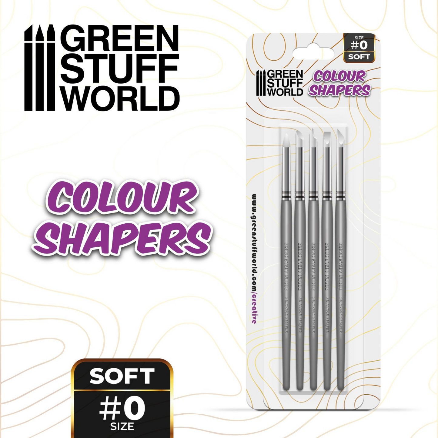 GSW COLOUR SHAPERS #0 SOFT