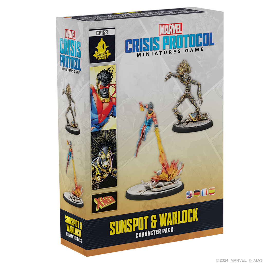 MARVEL CRISIS PROTOCOL: SUNSPOT & WARLOCK