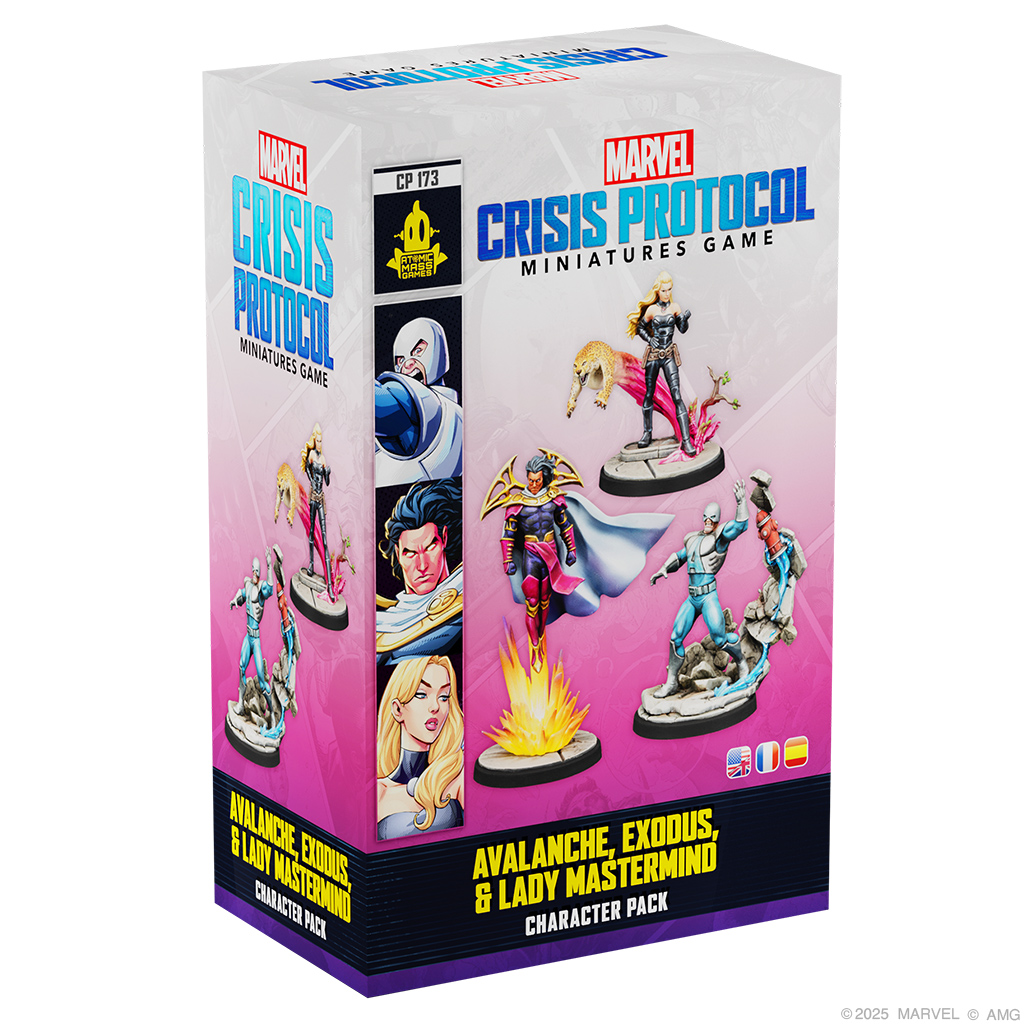 MARVEL CRISIS PROTOCOL: AVALANCHE, EXODUS, LADY MASTERMIND