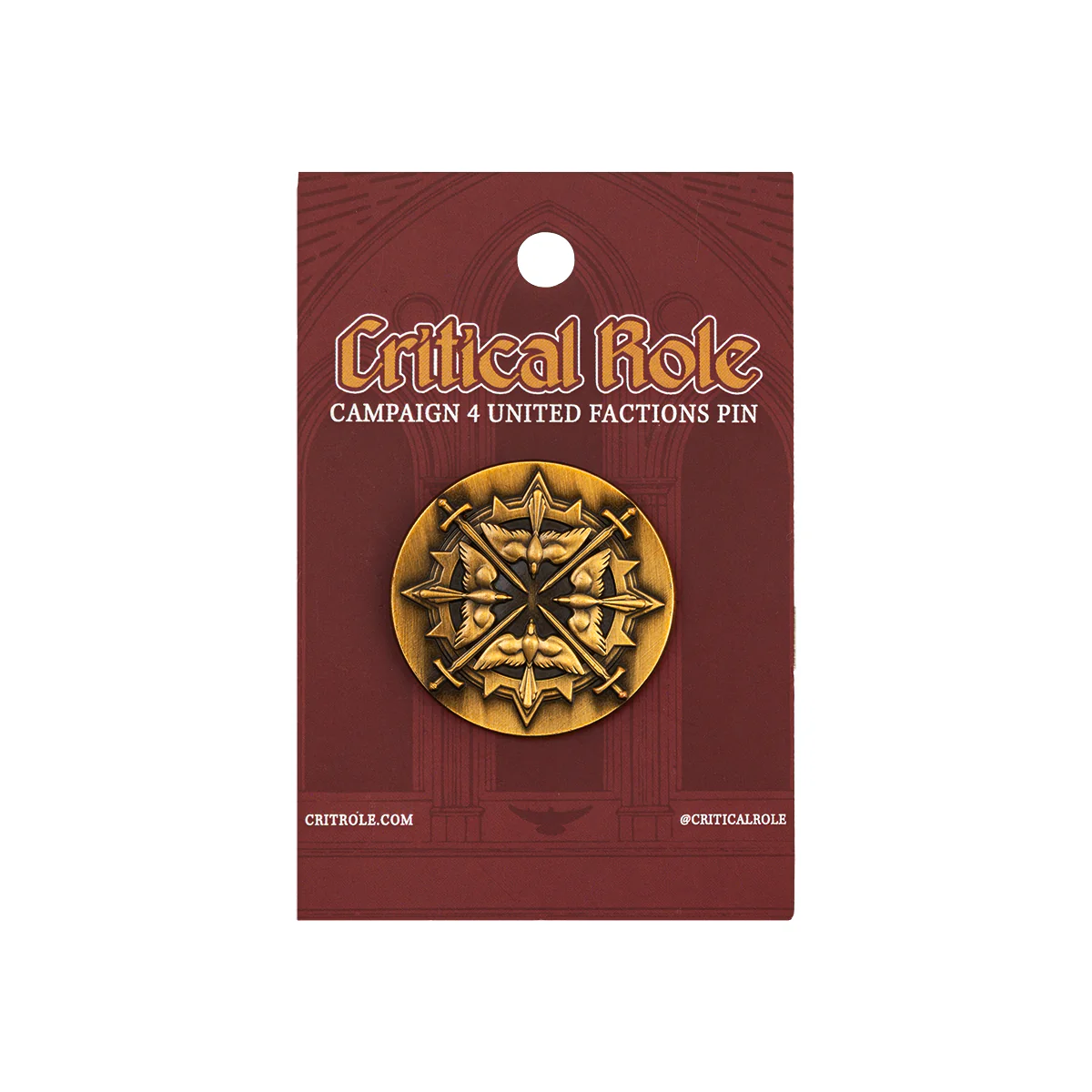 CRITICAL ROLE CAMPAIGN 4 UNITED FACTION PIN