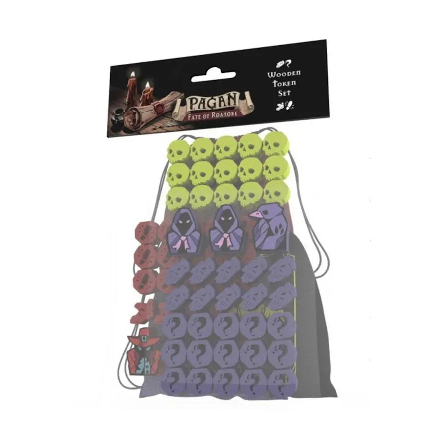 PAGAN: FATE OF ROANOKE WOODEN TOKENS