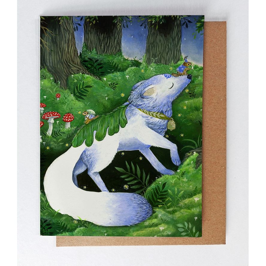 FOREST SPIRIT GREETING CARD