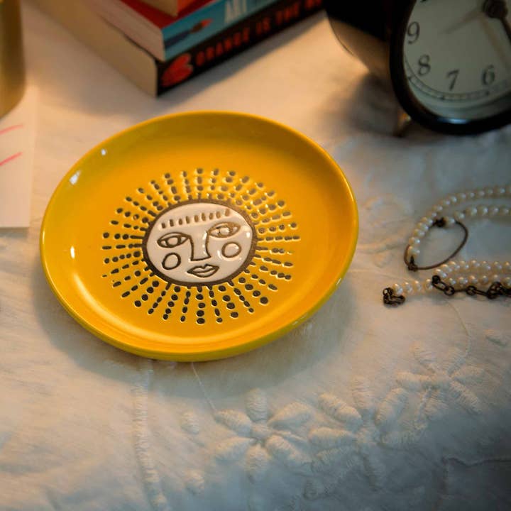 SUN FACE TRINKET DISH