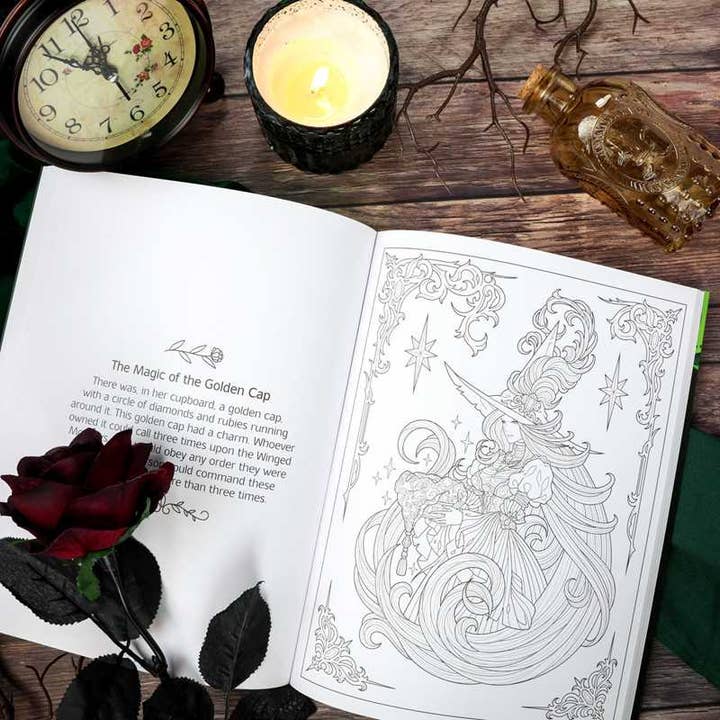 THE WICKED WITCH OF OZ COLORING BOOK