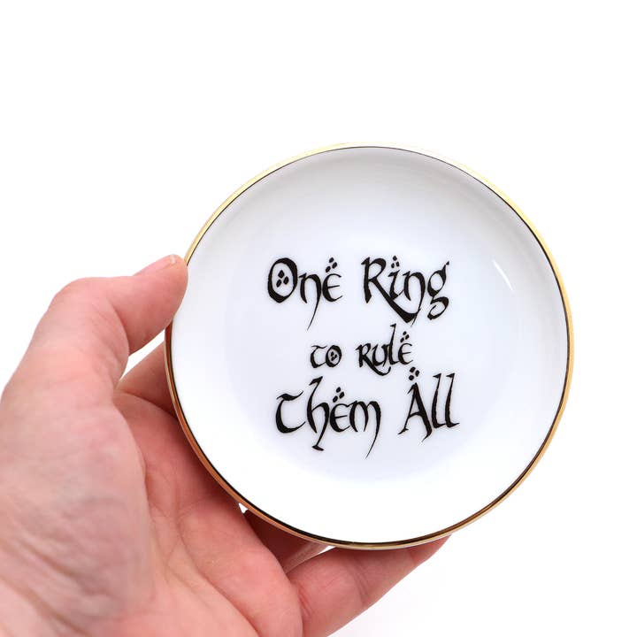 LORD OF THE RINGS TRINKET DISH