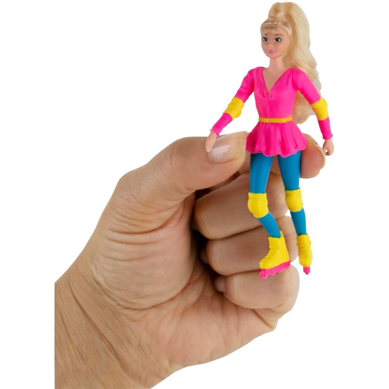 WORLD'S SMALLEST BARBIE COWGIRL AND ROLLERBLADER FIGURES