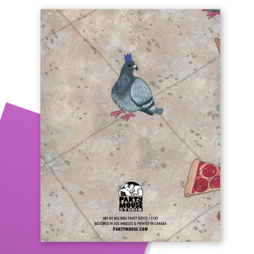PIGEON BIRTHDAY GREETING CARD