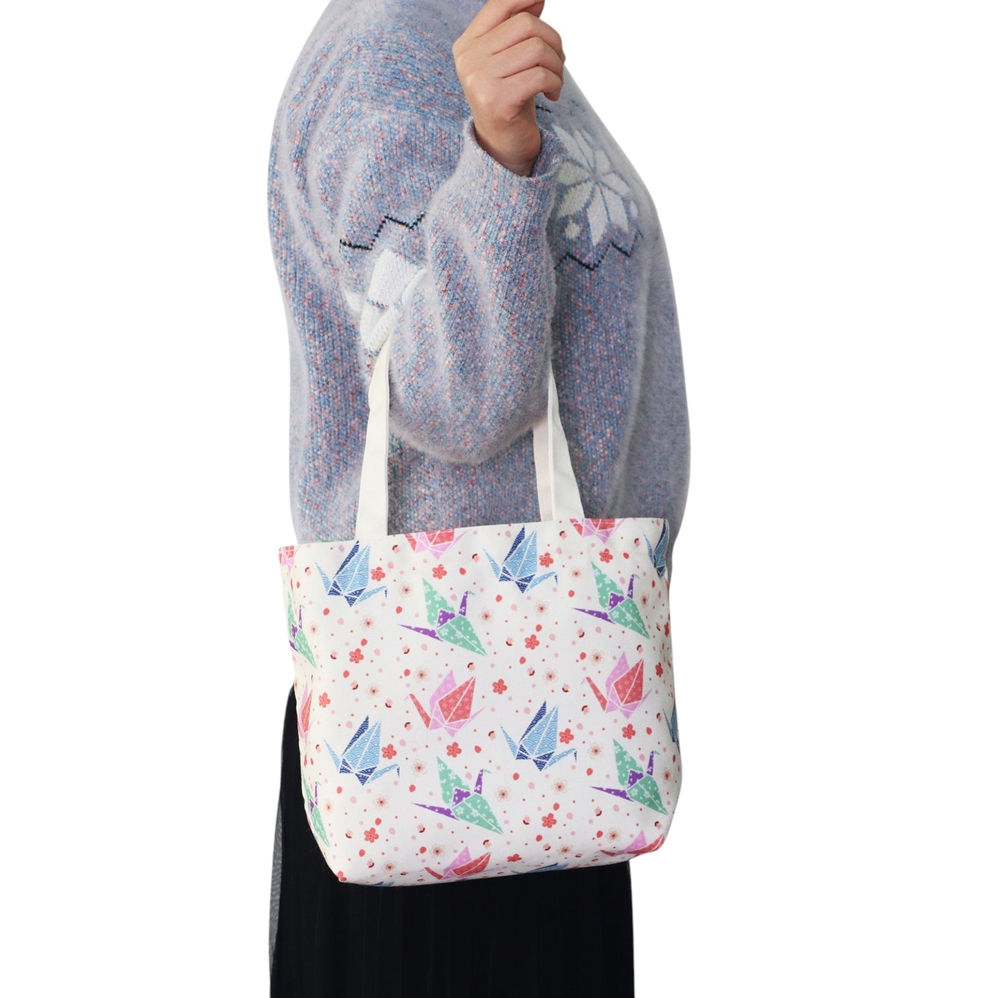ORIGAMI CRANE MINI TOTE BAG