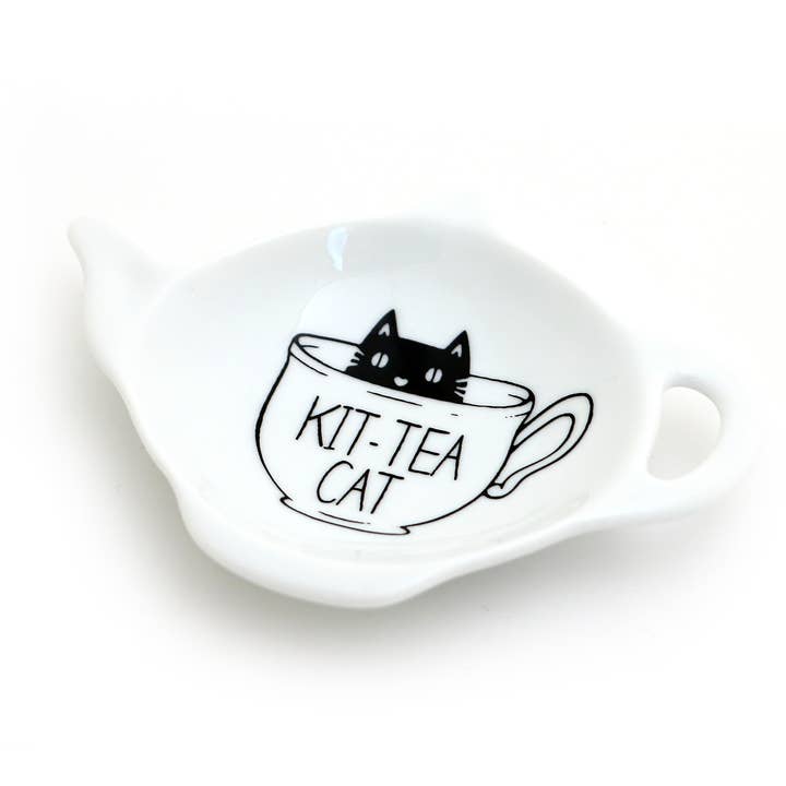 KIT TEA CAT TEABAG HOLDER