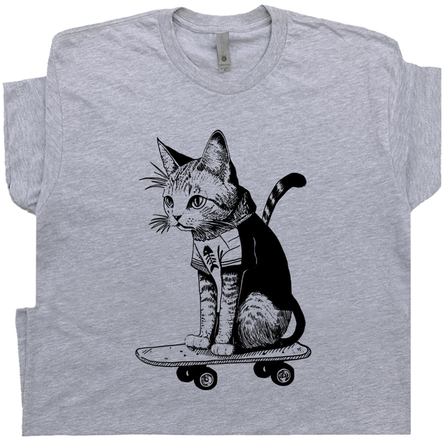 SKATER CAT T-SHIRT