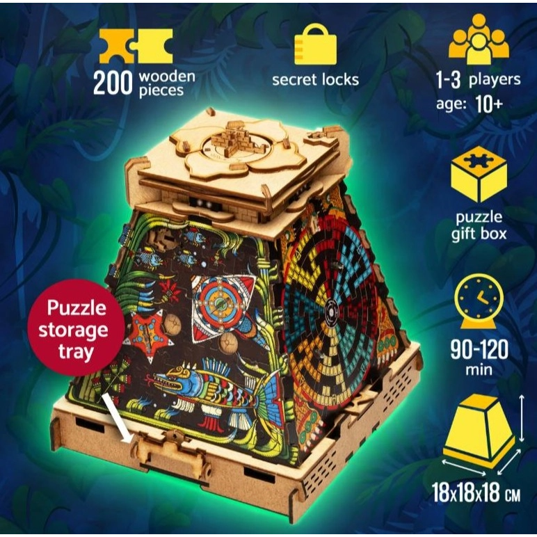 PYRAMID OF THE SUN CLUE BOX