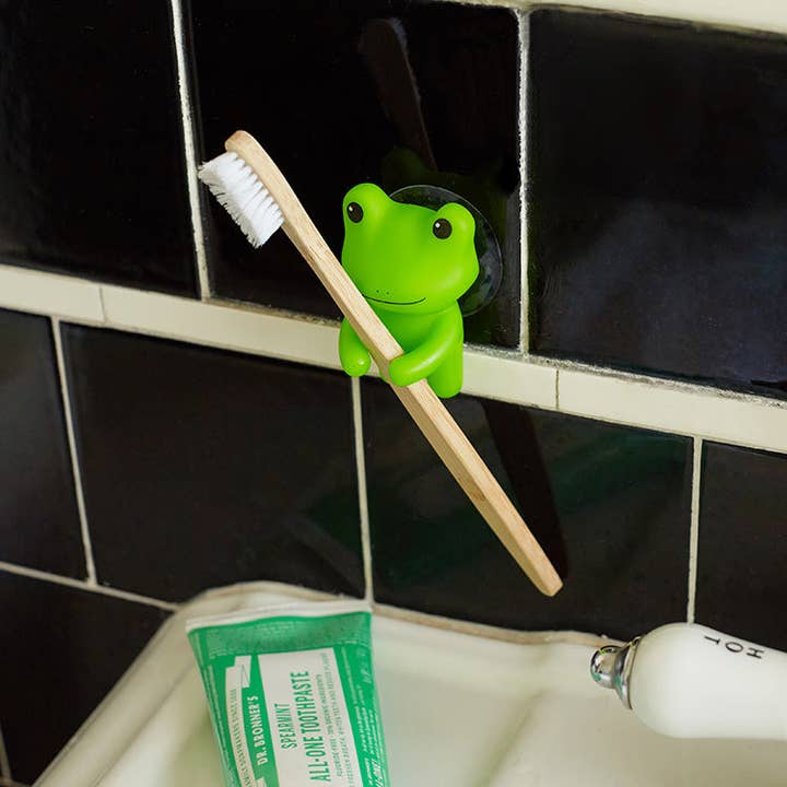 FROG TOOTHBRUSH HOLDER