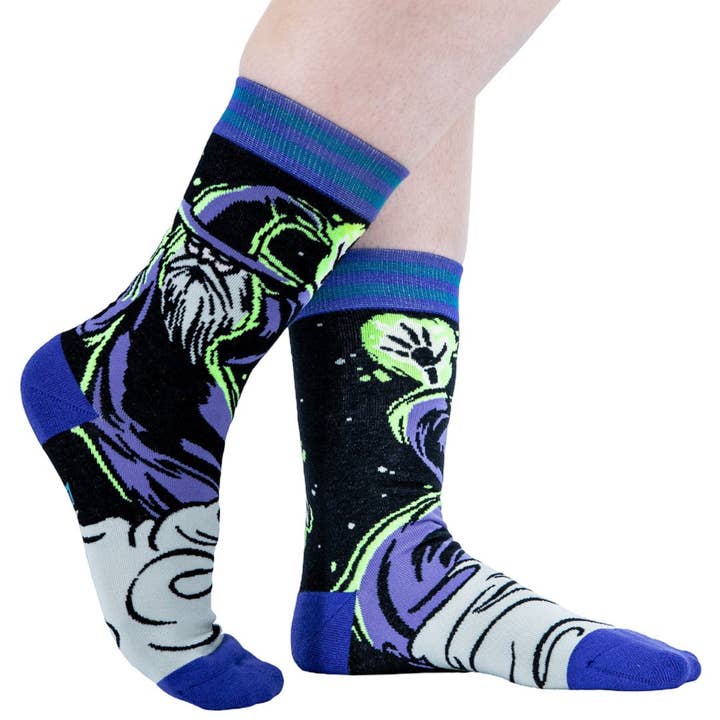WICKED WIZARDRY CREW SOCKS BY FOOTCLOTHES