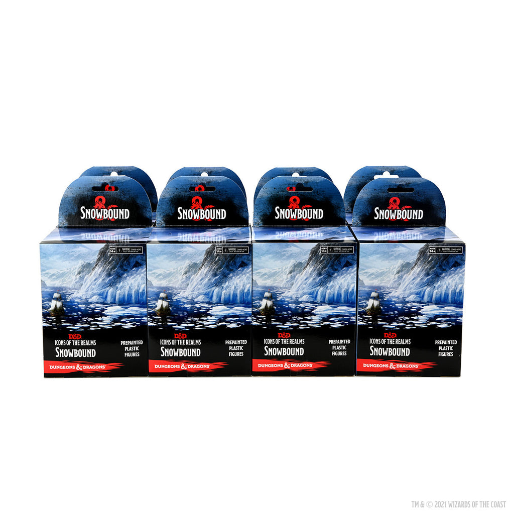 D&D ICONS OF THE REALMS SNOWBOUND 8CT BOOSTER BRICK