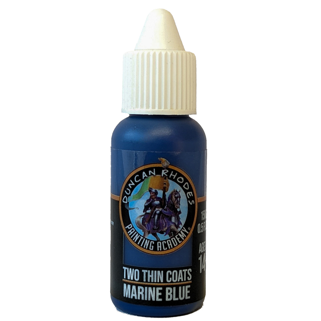 TWO THIN COATS MARINE BLUE