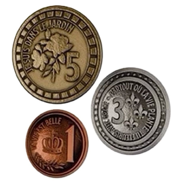 LA FLEUR - METAL COINS