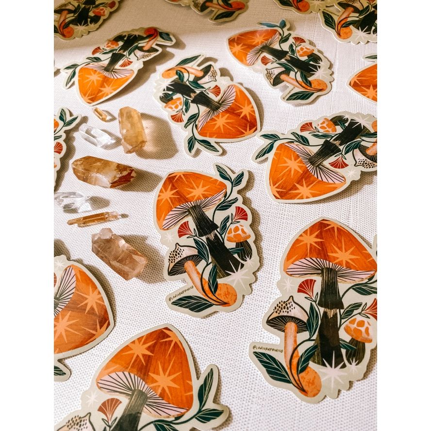 MUSHY SUNSET STICKER