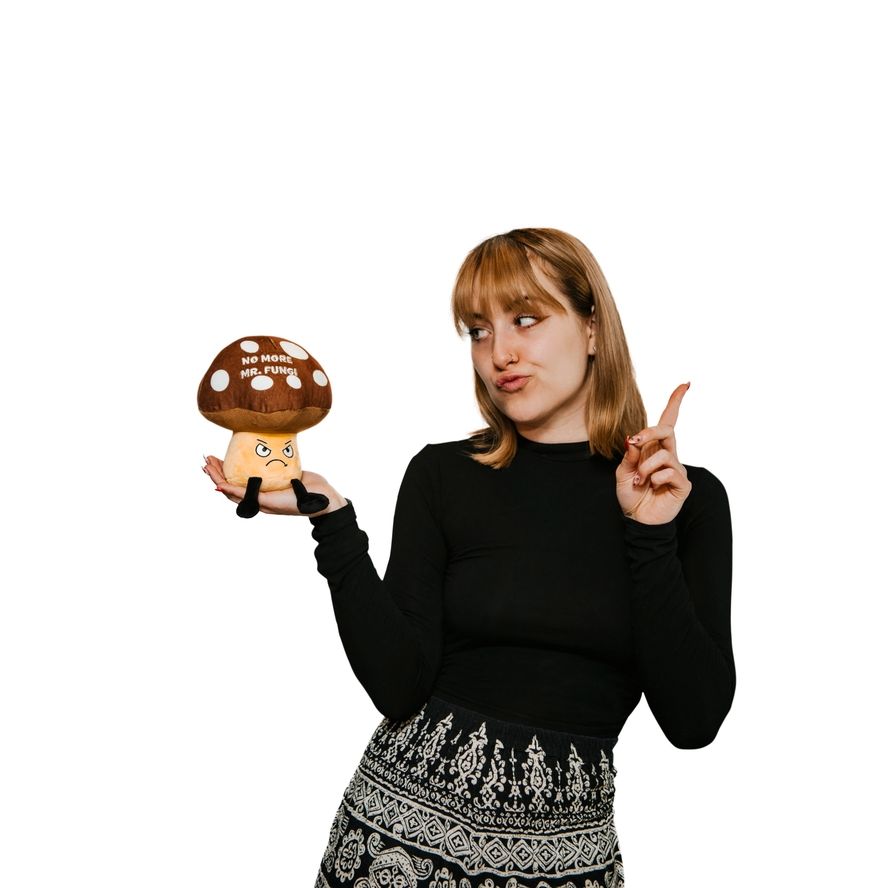 PUNCHKINS NO MORE MR. FUNGI MUSHROOM PLUSH