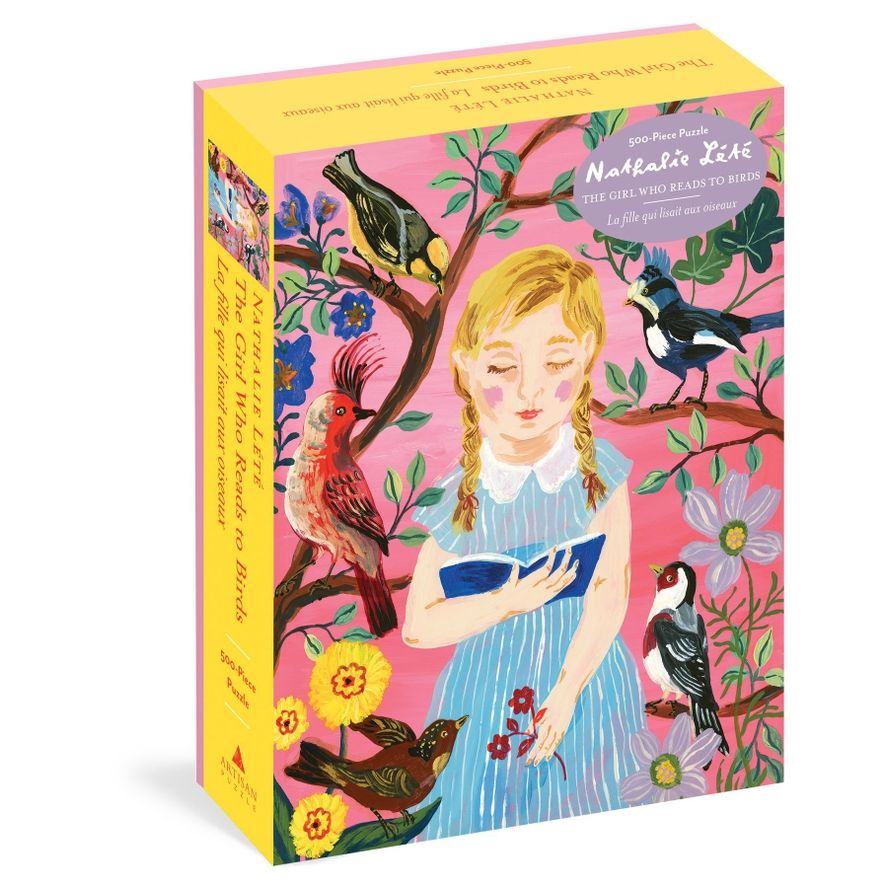 THE GIRL WHO READS TO BIRDS 500PC PUZZLE