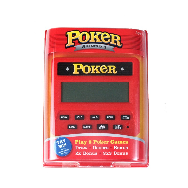 CLASSIC POKER HANDHELD ELECTRONIC GAME