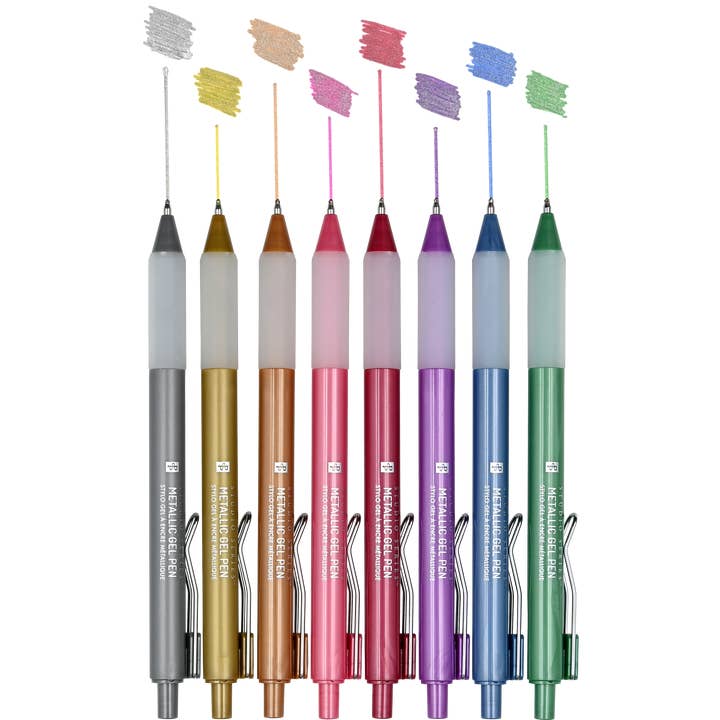 STUDIO SERIES METALLIC GEL PENS