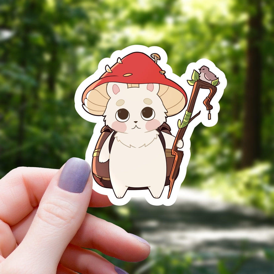 BEAR DRUID RPG CLASS STICKER