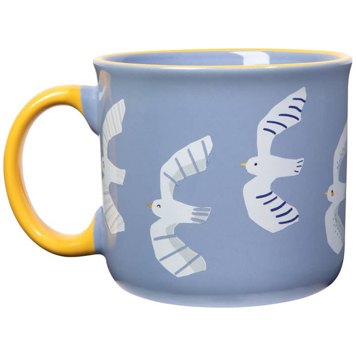 SEAGULL BIRDIE MUG BY DANICA JUBILEE