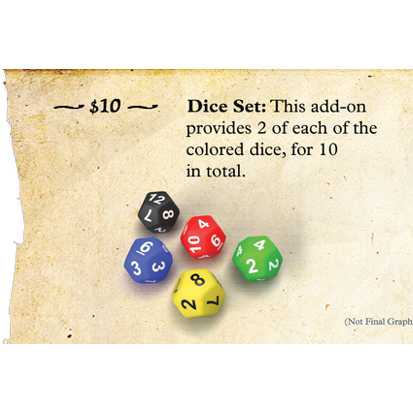 LEVIATHANS: THE GREAT WAR DICE SET