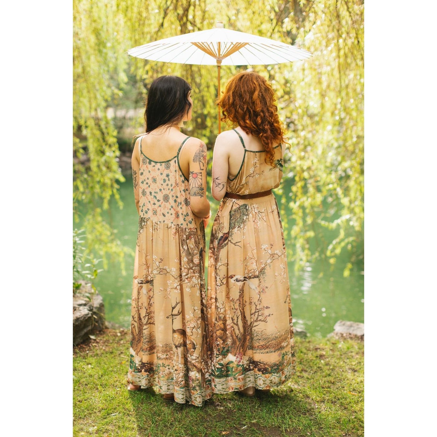 FABLE BOHEME MAXI SLIP DRESS BY MARKET OF STARS (SMALL/MEDIUM)
