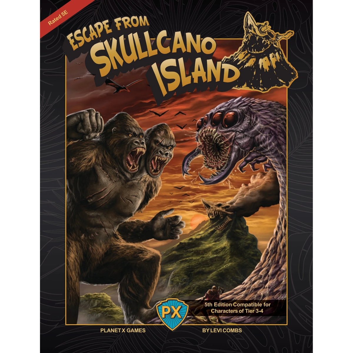 ESCAPE FROM SKULLCANO ISLAND (5E)