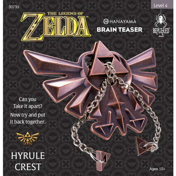HANAYAMA LEGEND OF ZELDA HYRULE CREST PUZZLE (LEVEL 4)