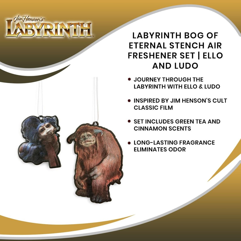 BOG OF ETERNAL STENCH AIR FRESHENER 2 PACK (1 GREEN TEA AND 1 CINNAMON)