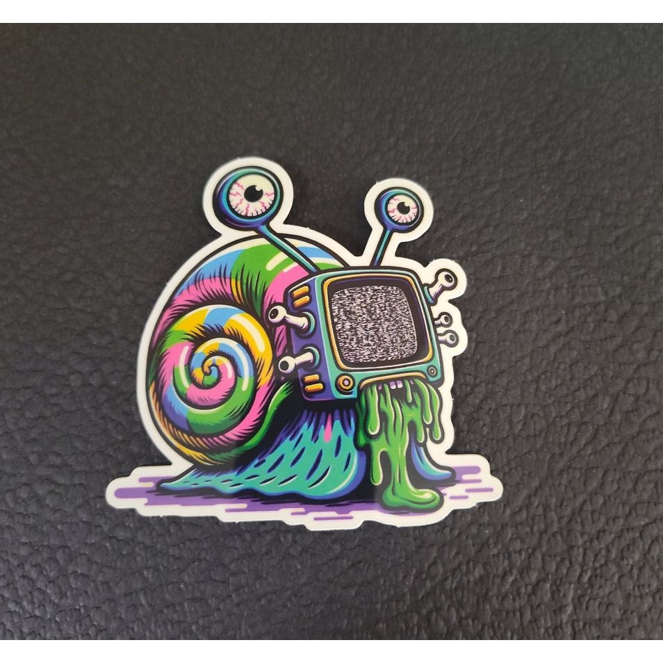 STATIC SNAIL STICKER
