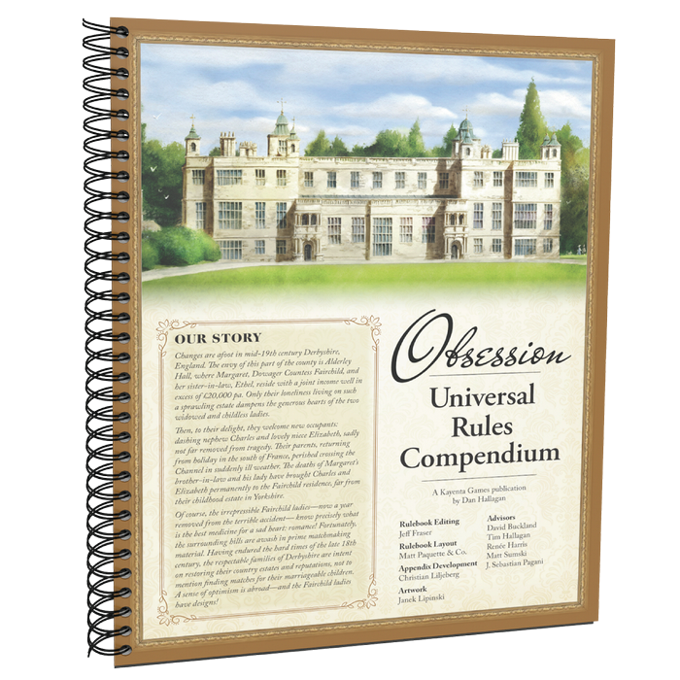 OBSESSION UNIVERSAL RULES COMPENDIUM