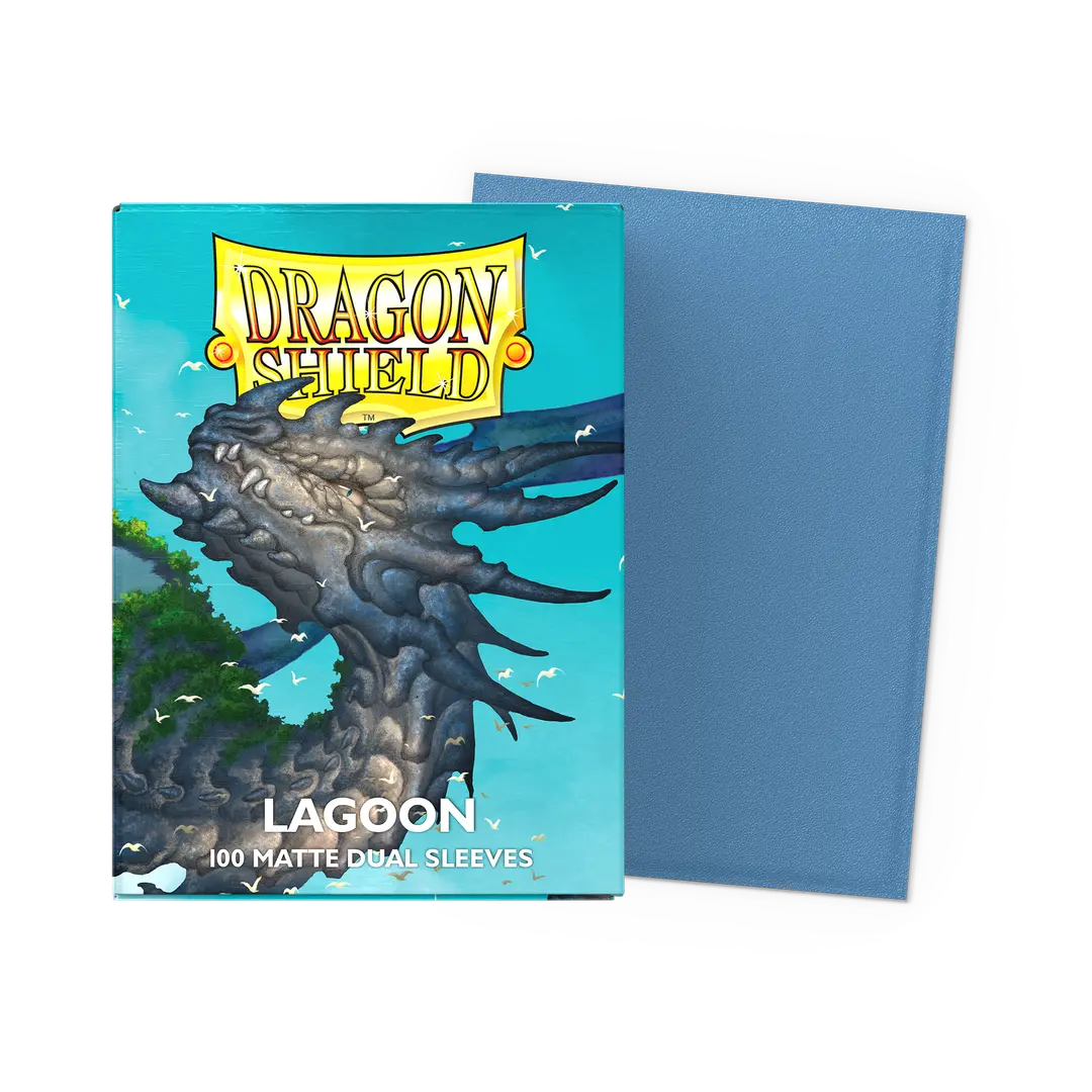 DRAGON SHIELD: MATTE DUAL SLEEVES LAGOON