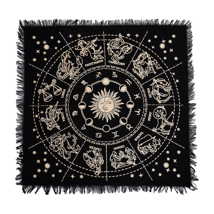 ZODIAC GOLD ALTAR CLOTH