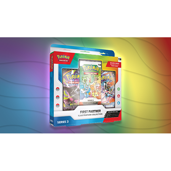 POKEMON FIRST PARTNER ILLUSTRATION COLLECTION - SERIES 3