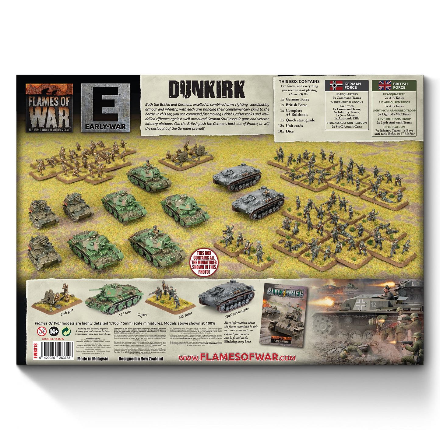 DUNKIRK BRITISH vs GERMAN STARTER SET