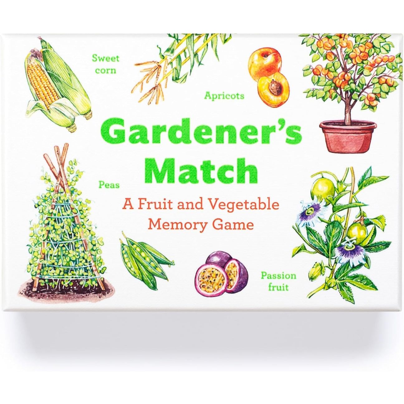 GARDENER'S MATCH A FRUIT AND VEGGIE MEMORY GAME